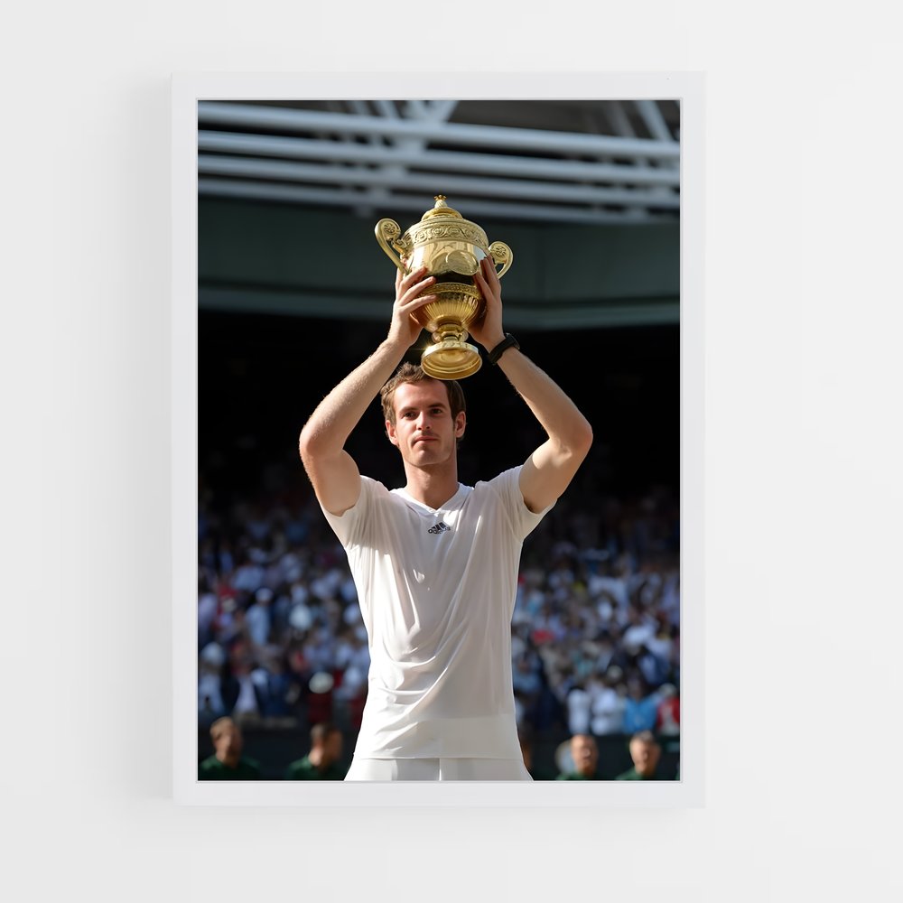 Poster Andy de murray – affiche Tennis (vue 3)